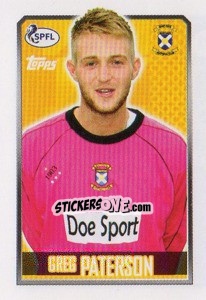 Sticker Greg Paterson - Scottish Professional Football League 2013-2014 - Topps