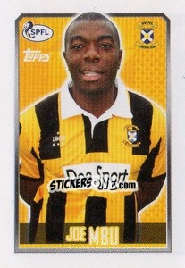 Figurina Joe Mbu - Scottish Professional Football League 2013-2014 - Topps