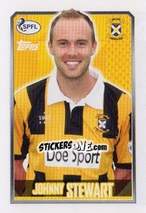 Cromo Johnny Stewart - Scottish Professional Football League 2013-2014 - Topps