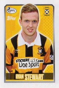 Sticker Ryan Stewart - Scottish Professional Football League 2013-2014 - Topps
