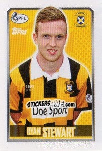 Cromo Ryan Stewart - Scottish Professional Football League 2013-2014 - Topps