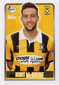 Figurina Scott McBride - Scottish Professional Football League 2013-2014 - Topps