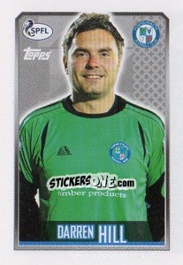 Sticker Darren Hill - Scottish Professional Football League 2013-2014 - Topps