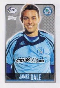 Sticker James Dale - Scottish Professional Football League 2013-2014 n. 421 - Topps