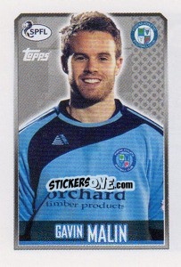 Figurina Gavin Malin - Scottish Professional Football League 2013-2014 - Topps