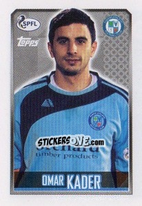 Sticker Omar Kader - Scottish Professional Football League 2013-2014 - Topps