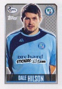 Cromo Dale Hilson - Scottish Professional Football League 2013-2014 - Topps