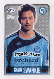 Cromo Gavin Swankie - Scottish Professional Football League 2013-2014 - Topps