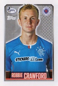 Cromo Robbie Crawford - Scottish Professional Football League 2013-2014 - Topps