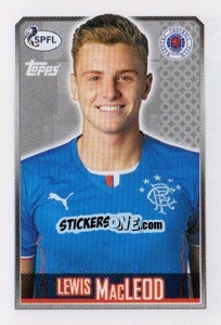 Cromo Lewis McLeod - Scottish Professional Football League 2013-2014 - Topps