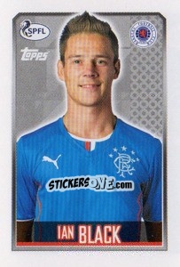 Cromo Ian Black - Scottish Professional Football League 2013-2014 n. 435 - Topps