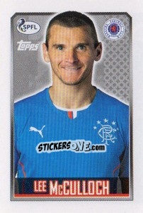 Sticker Lee McCulloch - Scottish Professional Football League 2013-2014 - Topps