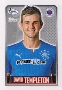 Sticker David Templeton - Scottish Professional Football League 2013-2014 n. 438 - Topps