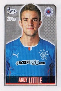 Cromo Andrew Little - Scottish Professional Football League 2013-2014 - Topps