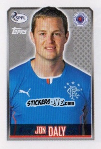 Sticker Jon Daly - Scottish Professional Football League 2013-2014 - Topps