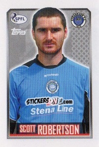 Sticker Scott Robertson - Scottish Professional Football League 2013-2014 - Topps