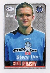 Cromo Scott Rumsby - Scottish Professional Football League 2013-2014 - Topps