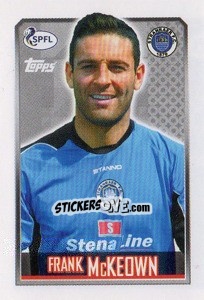 Sticker Frank McKeown - Scottish Professional Football League 2013-2014 - Topps