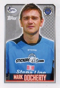 Sticker Mark Docherty - Scottish Professional Football League 2013-2014 - Topps