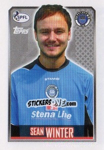 Sticker Sean Winter - Scottish Professional Football League 2013-2014 - Topps