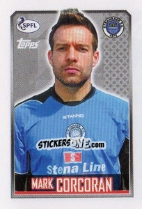 Sticker Mark Corcoran - Scottish Professional Football League 2013-2014 - Topps