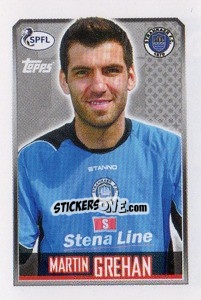 Figurina Martin Grehan - Scottish Professional Football League 2013-2014 n. 465 - Topps