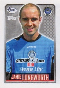 Figurina Jamie Longworth - Scottish Professional Football League 2013-2014 n. 466 - Topps