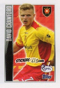 Sticker Albion Rovers (Star Player) - David Crawford - Scottish Professional Football League 2013-2014 n. 477 - Topps