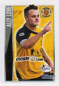 Sticker Ally Love - Annan Athletic (Star Player) - Scottish Professional Football League 2013-2014 n. 478 - Topps