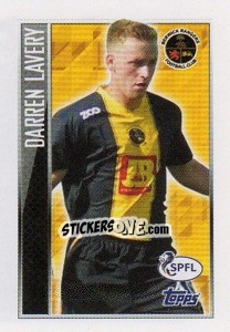 Figurina Darren Lavery - Scottish Professional Football League 2013-2014 n. 479 - Topps