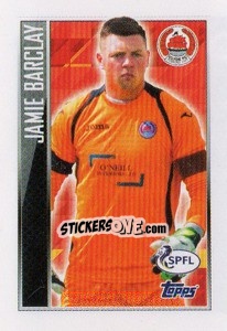 Figurina Clyde (Star Player) - Scottish Professional Football League 2013-2014 n. 480 - Topps