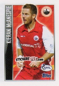Sticker Kieran Mcanespie (Star Player) - Scottish Professional Football League 2013-2014 n. 486 - Topps