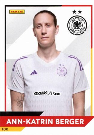 Sticker Ann-Katrin Berger - DFB-Frauen 2023
 n. 2 - Panini