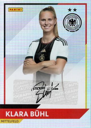 Sticker Klara Bühl - DFB-Frauen 2023
 n. AU3 - Panini