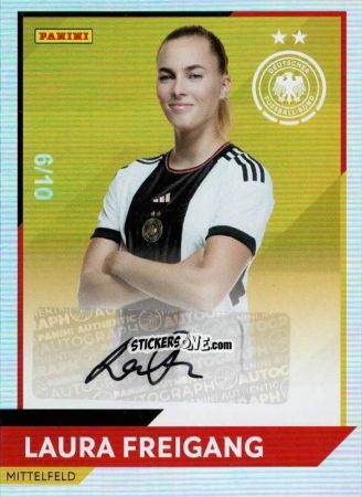 Sticker Laura Freigang - DFB-Frauen 2023
 n. AU6g - Panini