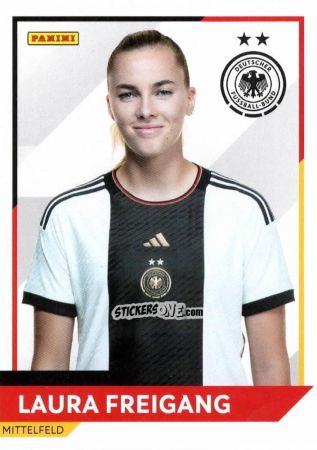 Cromo Laura Freigang - DFB-Frauen 2023
 n. 9 - Panini