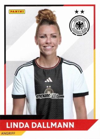 Sticker Linda Dallmann - DFB-Frauen 2023
 n. 6 - Panini