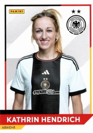 Sticker Marina Hegering - DFB-Frauen 2023
 n. 12 - Panini