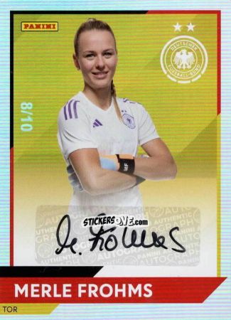 Sticker Merle Frohms - DFB-Frauen 2023
 n. AU7g - Panini