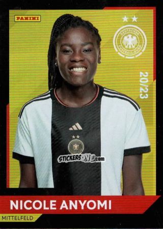 Sticker Nicole Anyomi - DFB-Frauen 2023
 n. 1g - Panini
