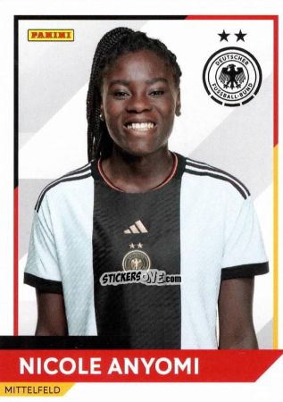 Figurina Nicole Anyomi - DFB-Frauen 2023
 n. 1 - Panini