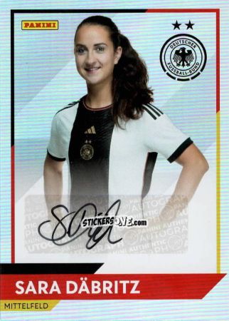 Figurina Sara Däbritz - DFB-Frauen 2023
 n. AU4 - Panini