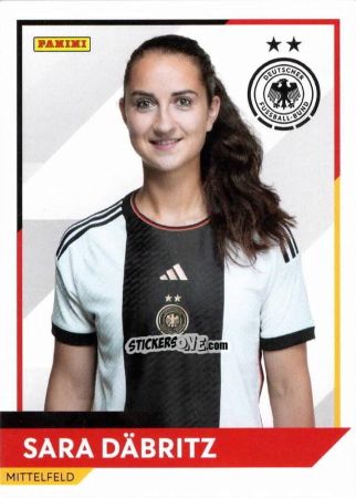 Figurina Sara Däbritz - DFB-Frauen 2023
 n. 5 - Panini