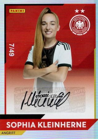 Sticker Sophia Kleinherne - DFB-Frauen 2023
 n. AU8r - Panini