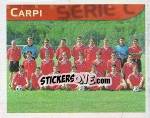 Figurina Squadra Capri - Calcio 1998-1999 - Merlin