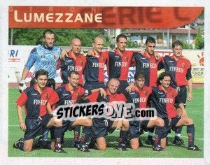 Cromo Squadra Lumezzane - Calcio 1998-1999 - Merlin