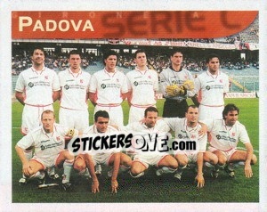 Figurina Squadra Padova - Calcio 1998-1999 - Merlin