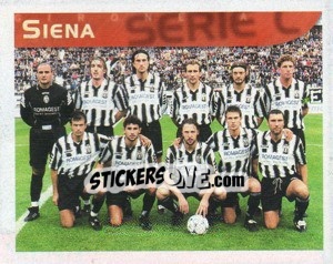 Sticker Squadra Siena - Calcio 1998-1999 - Merlin
