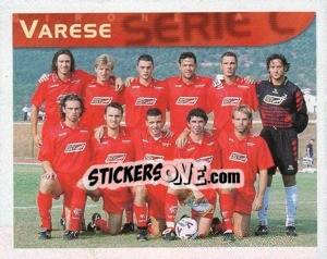 Figurina Squadra Varese - Calcio 1998-1999 - Merlin