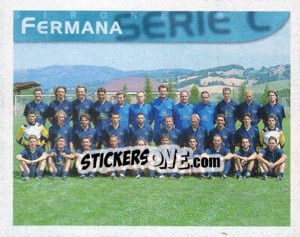 Figurina Squadra Fermana